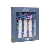 CERDÁ Bolígrafos Stitch LIFE'S LITTLE MOMENTS – Pack de 4