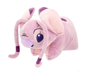 Stitch - Cojín o peluche infantil, licencia oficial, cojín pequeño infantil, peluche bebé dormir, textura suave y aterciopelada, juguetes para niños de 3 años, Lilo & Stitch, universo Disney