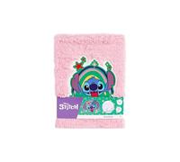 Disney Stitch - Cuaderno de peluche A5 rosa | Diario esponjoso para niños | Diseño de cuaderno | Libro de peluche para niñas y niños | Regalo creativo a partir de 3 años | Diario infantil con páginas