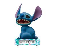 Stitch - Despertador digita con fechal Stitch y luz de noche 3D. (LAS3055)