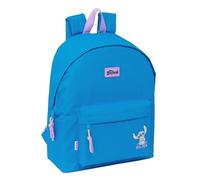 STITCH HAWAII - Day Pack Infantil, Mochila Infantil, Calidad y Máxima Resistencia, Cómoda y Versátil, 33x15x42 cm, Color Azul