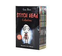Stitch Head books Collection 6 Books Bundle (The Beast of Grubbers Nubbin,The Ghost of Grotteskew,The Pirate's Eye,The Spider's Lair,Stitch Head,The Monster Hunter) by Guy Bass (2016-06-07)