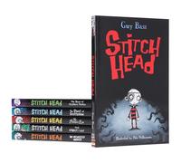 Stitch Head books Collection 6 Books Bundle (The Beast of Grubbers Nubbin,The Ghost of Grotteskew,The Pirate's Eye,The Spider's Lair,Stitch Head,The Monster Hunter) by Guy Bass (2016-06-07)
