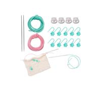 Stitch Holder Knitting Needles Knitting Barber Cord DIY Knit Stiches Keeper