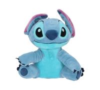 Stitch - Hucha de felpa acogedora, con licencia oficial, aprox. 20 cm, diseño clásico de puntadas