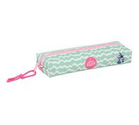 Stitch Ice Cream - Portatodo Rectangular Niño, Estuche Infantil, Estuche Niño, Ideal para Niños en Edad Escolar, Cómodo y Versátil, Calidad y Resistencia, 22x7x40 cm