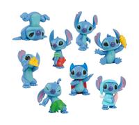 Stitch juego de figuras disney?s lilo collectible friends de 8 pieza
