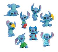 Stitch Juego de Figuras Disney’s Lilo Collectible Friends de 8 Piezas de 5 cm de Alto para coleccionar; Juguetes para niños a Partir de 3 años de Just Play