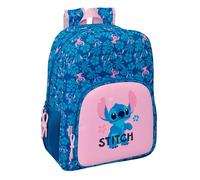STITCH LILO - Mochila Escolar Niño, Mochila Niño, Mochila Infantil, Adaptable a Carro, Ideal para Niños en Edad Escolar, Cómoda y Versátil, Calidad y Resistencia, 33x14x42 cm