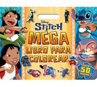 Stitch. Megalibro para colorear: Con pegatinas (Disney. Lilo & Stitch)