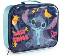 Stitch Nevera para niños - Mini nevera con asa de transporte - Snacks y bebidas frías - para viajes, playa, guardería, escuela, compacta y ligera