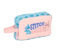 STITCH OHANA - Porta Desayunos Térmico, Termo, Portatodo, Calidad y Máxima Resistencia, Porta Comida, Recreo, 21.5x6.5x12 cm