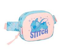 STITCH OHANA - Riñonera Infantil Niño, Ideal para Jóvenes y Niños de Diferentes Edades, Cómoda y Versátil, Calidad y Resistencia, 14x4x11 cm