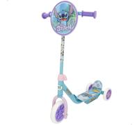 Disney Stitch Patinete 3 Ruedas +20 kg +2 años, 58x36x65-70 cm, Escudo Delantero Decorativo, Juegos niños, Motricidad, Diseño Stitch, Patinete Infantil, Fácil de Montar (77772)