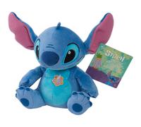 Just Play Peluche con Sonido y Aroma Stitch de Disney, de 15 cm, Color Azul, Extraterrestre, Juguetes para niños a Partir de 2 años