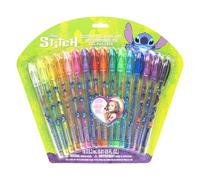 Stitch set de 16 bolígrafos de purpurina de para arte corporal con colores brillantes de Townley Girl. Indicado a partir de 3 años