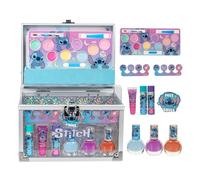 Stitch Set Maquillaje Niñas Gloss y Esmalte con Maletín Belleza