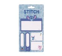 STITCH STATIONERY - Blíster con Post-Its, Ideal para Niños en Edad Escolar, Cómodo y Versátil, Calidad y Resistencia,