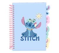 STITCH STATIONERY - Bloc de Notas A5, Libreta, Cuadernos, Ideal para Niños en Edad Escolar, Cómodo y Versátil, Calidad y Resistencia, 14.8x21 cm