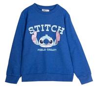 STITCH Sudadera sin Capucha Azul Oscuro - Marca EAN: 8445484520132 - Talla: 6 Años