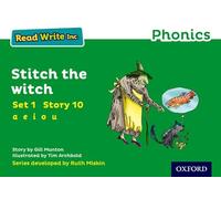 Stitch the Witch – Green Set 1 Storybook 10 (Read Write Inc. Phonics) – Oxford University Press