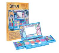 Stitch Todo-en-uno Niños cosméticos Compact Set Gloss labial, Eye Shimmer, mejilla Shimmer, set de belleza para niñas, gemelos, edades 3+ por Townley Girl