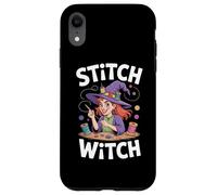 Stitch Witch Fun Crafty Sewing Entusiasta Carcasa para iPhone XR
