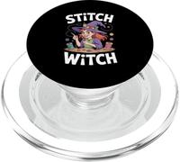 Stitch Witch Fun Crafty Sewing Entusiasta PopSockets PopGrip para MagSafe