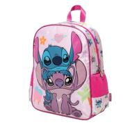 Stitch y Angel Disney Mochila Guardería 38 cm Escuela Niños | Con bolsillos
