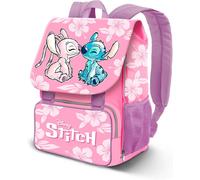 Lilo y Stitch Pink-Mochila Expandible EXP, Rosa, 30 x 45 cm, Capacidad 28 L
