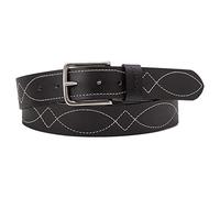 Levi's Stitched Belt CINTURÓN COSTADO, Black Normal, 70 para Hombre