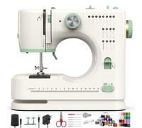 StitchMaster Pro:Ballet en agujas gemelas. Máquina de coser, máquina de coser para principiantes, doble aguja y doble hilo, 16 tipos de puntadas. Máquina de coser para el hogar, máquina de coser para