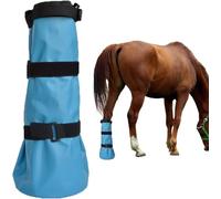 Stivali ammollo, per alleviare lo zoccolo la cura degli zoccoli, gel Per La Cura Delle Ferite Degli Animali Domestici, multifunzionali per ammollo gli zoccoli, l'allenamento stalla cavalcata (azul)