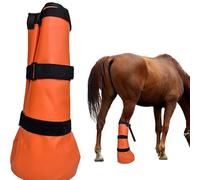 Stivali ammollo, per alleviare lo zoccolo la cura degli zoccoli, gel Per La Cura Delle Ferite Degli Animali Domestici, multifunzionali per ammollo gli zoccoli, l'allenamento stalla cavalcata (naranja)