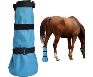 Stivali ammollo, per alleviare lo zoccolo la cura degli zoccoli, gel Per La Cura Delle Ferite Degli Animali Domestici, multifunzionali per ammollo gli zoccoli, l'allenamento stalla cavalcata (azul)