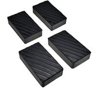 Stix 4 bloques de goma para gato hidráulico, 200 x 113 x 42 mm, bloque de goma