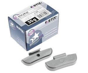 Stix 50 pesas de impacto prémium de 35 g de acero FE/S para llantas de acero