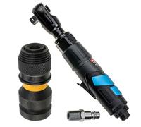 Stix Automotive Equipment Llave neumática - Fuerza de apriete 102Nm - Presión máx. 6Bar - Llave de coche - Tamaño de la caña 1/2 pulgada - trinquete de aire - Adaptador 1/2" a 1/4"