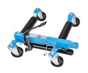 Stix Ayuda de Maniobra HWR-02-1x Rodillo de Posicionamiento para Coche con Capacidad de Carga de 680 kg - Gato de Posicionamiento para Coche hasta 300 mm de Ancho de Neumático - para Taller y Garaje