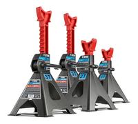 STIX Caballetes de Apoyo JS-3T 3 Toneladas Soportes de Taller Juego de 4 ud