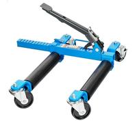 Stix Carro hidráulico mecánico WR-01-1 x carro de maniobra para automóviles con capacidad de carga de 680 kg - elevador de ruedas de hasta 330 mm de ancho - para taller y garaje