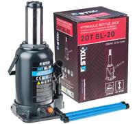 STIX Gato hidráulico para botellas BL-20 con capacidad de carga de 20 toneladas, altura de elevación de 235 a 460 mm