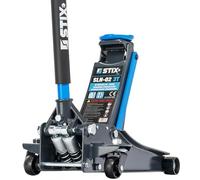 STIX Gato hidráulico SLN-02 - Gato hidráulico 3 toneladas, 85 - 430 mm, doble bomba, ideal para taller y garaje