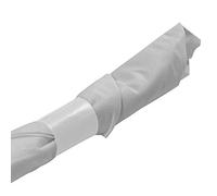 Stix - Juego de 1000 Gomas de Toalla (3,8 x 11,4 cm), Color Blanco