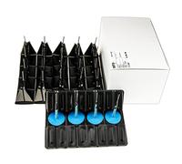 STIX Juego de Reparación de Neumáticos Minicombi 4,5 mm 24 ud | Para vulcanización en frío, incluye parches para reparación, reparación permanente de daños en neumáticos