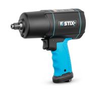 Stix Llave de impacto de aire comprimido 1/2 pulgadas 1900 Nm Twin Hammer STT-19
