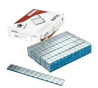 Stix Pesos adhesivos superfinos, 600 unidades, 2,5 g, 30 g, 50 unidades, galvanizados, 2 mm de altura, con fuerte adhesivo para llantas de aleación