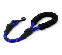 STJ Company - Correa corta de entrenamiento para perros, enséñales a caminar sin tirar, cuerda de escalada en roca de 18 pulgadas con perno giratorio de metal, lleva a tu cachorro cerca del tráfico y