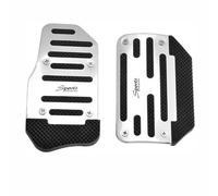 STLYBAZ Coche Fundas de Pedal de Antideslizantes para BMW X1 U11 2020-2025, Juego de cubrepedales para automóvil Embrague Aceleración Accesorio,A-Automatic