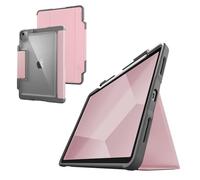 STM Dux Plus - Funda para iPad Air de 11 pulgadas M2 de 6ª generación 2024 (5ª/4ª generación), ultra protectora, ligera de goma con parte trasera transparente, soporte para Apple Pencil con cubierta